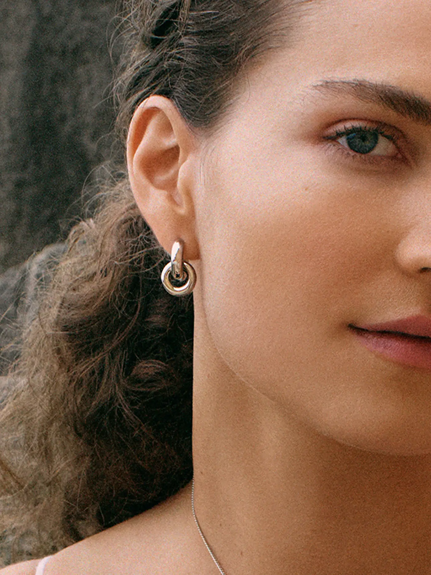 EDBLAD | Ohrringe CHUNKY ETERNAL EARRINGS  Steel | 